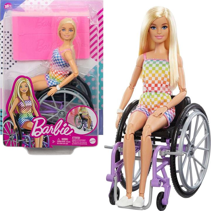 Immagine prodotto Barbie Fashionistas + Sedia a rotelle - Dama