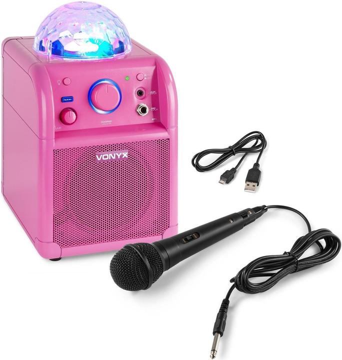 Image du produit Vonyx SBS50B Speaker du parti rose (Actif)