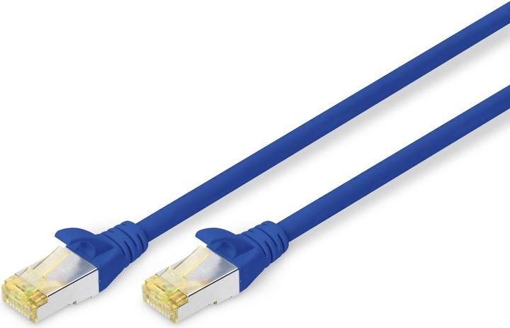 Digitus CAT6A S-FTP Patchk.,1m, Blau (S/FTP, CAT6a, 1 m)