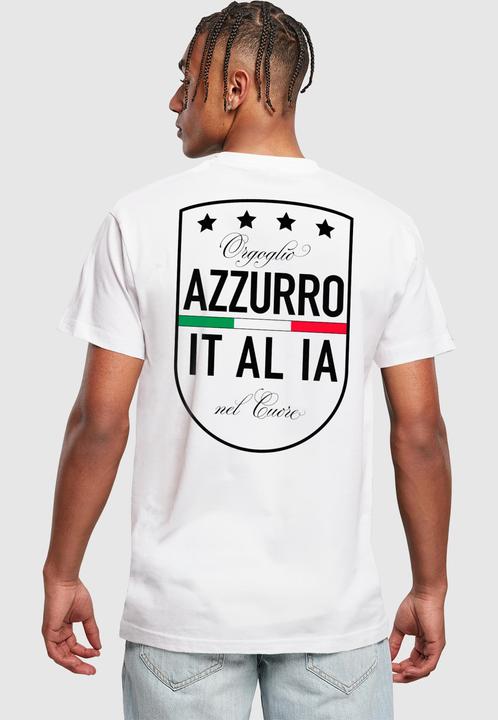 Immagine prodotto Mister Tee MisterTee Maglietta Azurro Italia Crest - 166913 (4XL)