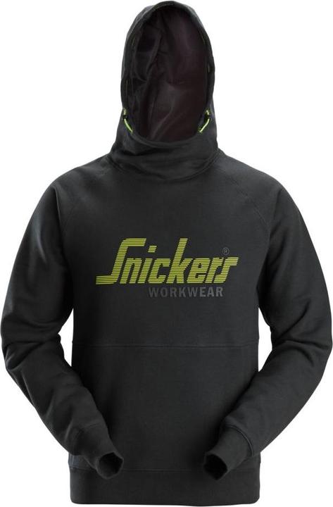 Produktbild Snickers Workwear Snickers 2845 Logo Hoodie - Zwart - XL (XS, S, M, L, XL, XXL, 3XL)