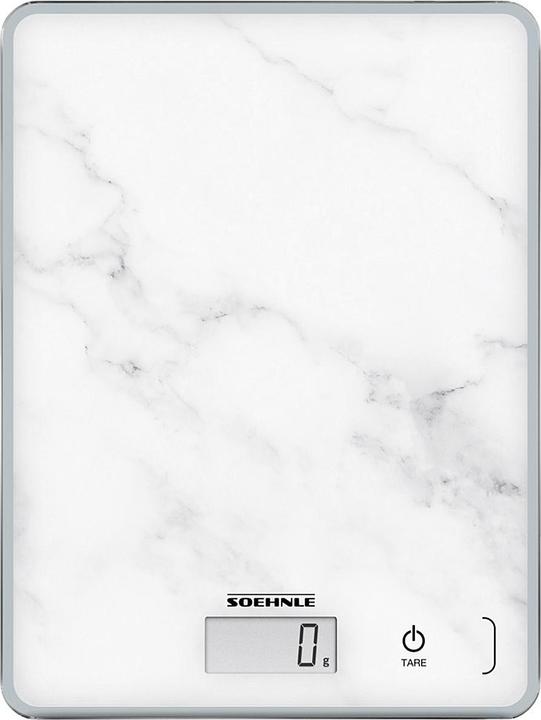 Actual product image Soehnle Digital Kitchen Scale Page Compact 300 Marble
