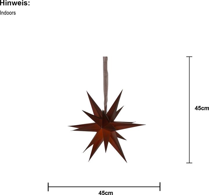 Actual product image Star Trading Paper star December
