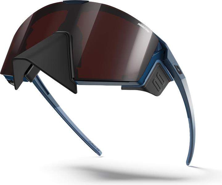 Actual product image Julbo Edge Cover Blau Blau REACTIV 04 High Contrast (Blue, Burgundy)