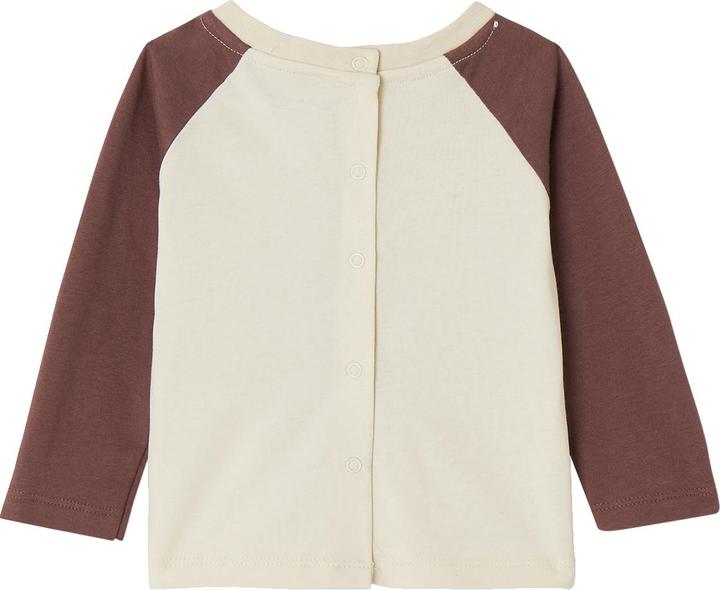 Image du produit Vertbaudet T-shirt bébé manches raglan avec imprimé, coton bio (68)