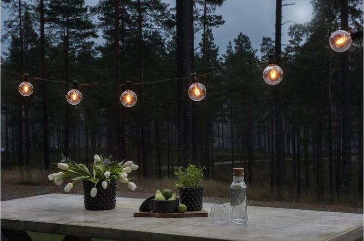 Produktbild Konstsmide 10er LED Lichterkette Retro 4,50 m Lichtfarbe bernstein dimmbar (4.50 m)