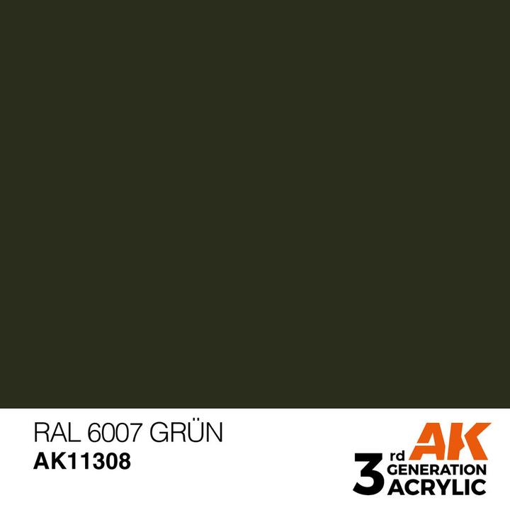 Produktbild AK Interactive RAL 6007 Grün (RAL 6007 Grün)