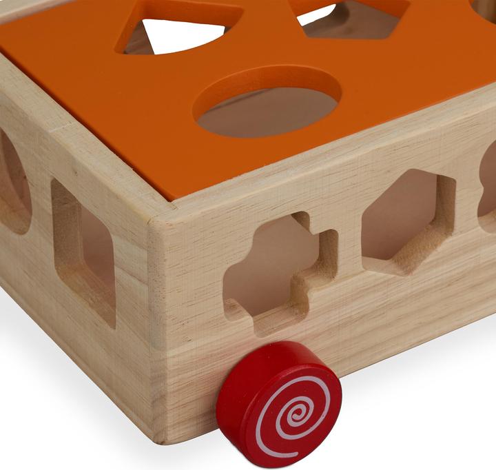 Actual product image Relaxdays Wooden cube