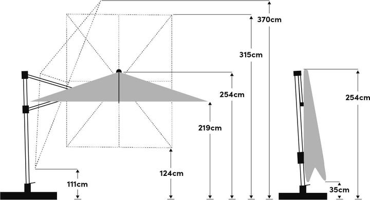 Produktbild Suncomfort by Glatz Varioflex (3.30 m)