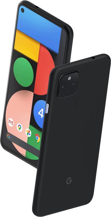 Produktbild Google Pixel 4a 5G (128 GB, Just Black, 6.20", SIM + eSIM, 16 Mpx, 5G)