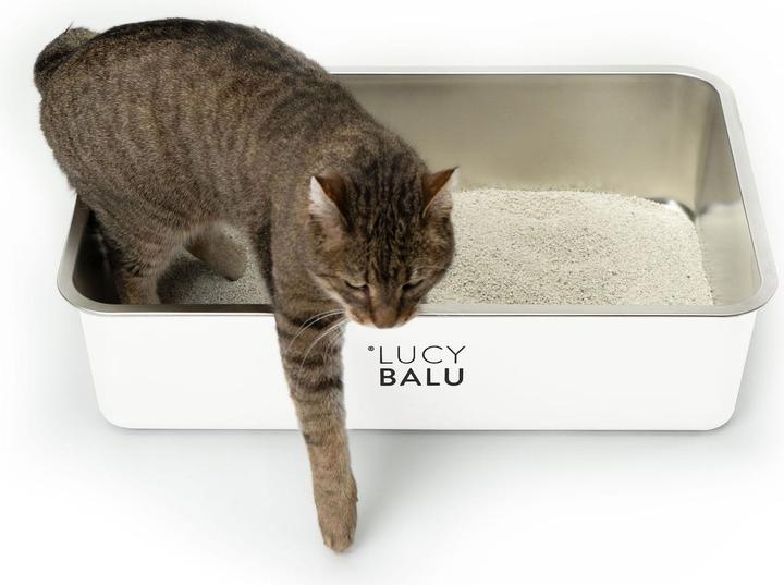 Produktbild LucyBalu Steeloo (Katzenklo offen)