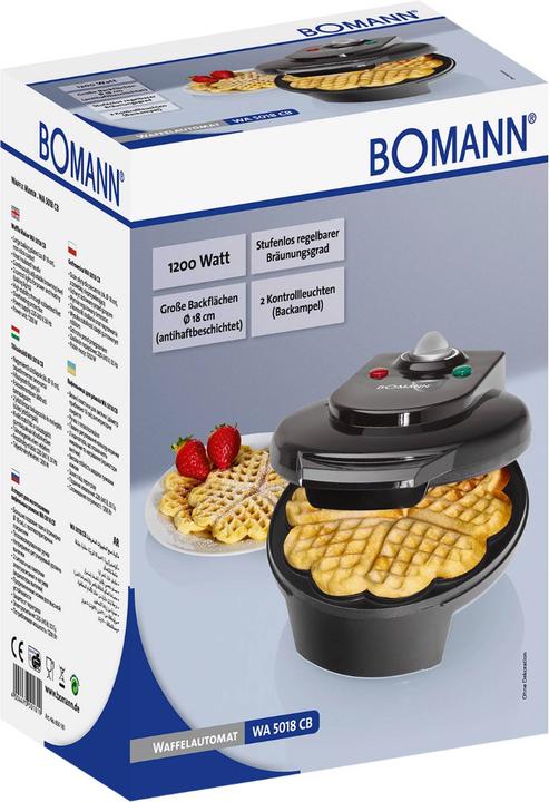 Immagine prodotto Bomann WA 5018. Nero