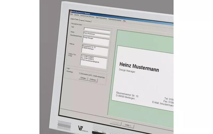 Image du produit Sigel Cartes de visite 3C (190 g/m², 400 x, A4)