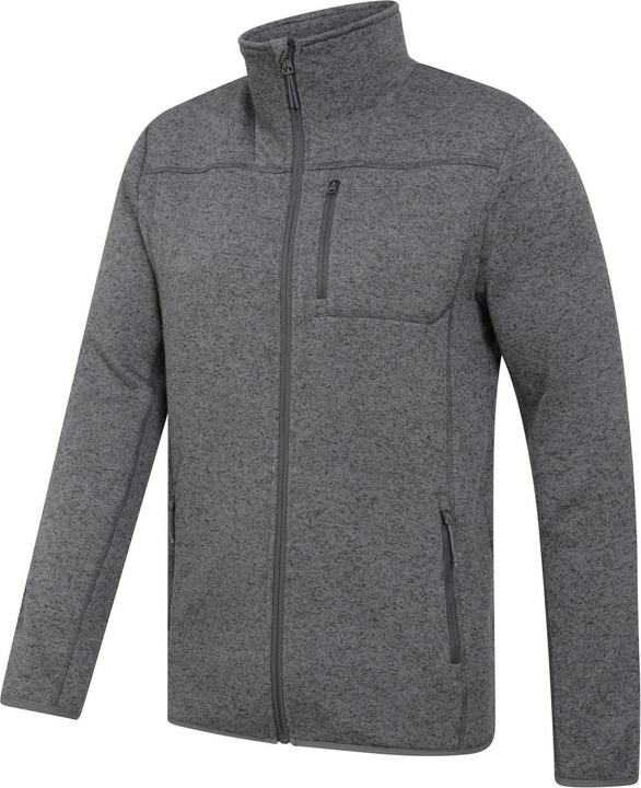 Actual product image Mountain Warehouse Mens Helford Full Zip Fleece Jacket (4XL)