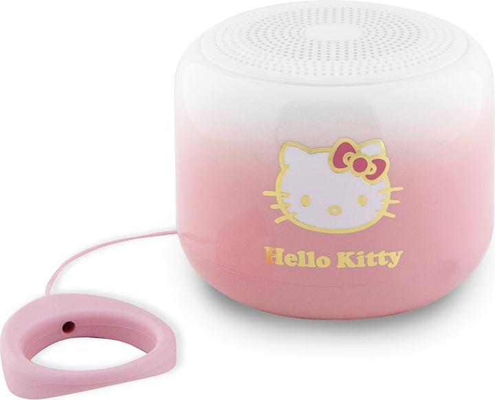 Produktbild Hello Kitty głośnik Bluetooth HKWSBT6GKEP różowy/pink Electroplate Gradient (16 h, Akkubetrieb)