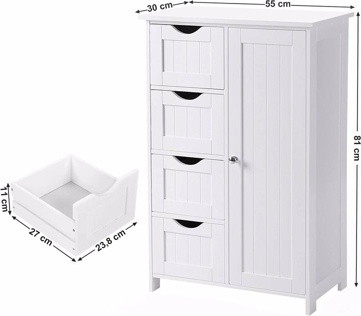 Produktbild Vasagle Felix (55 x 28.5 x 82 cm)