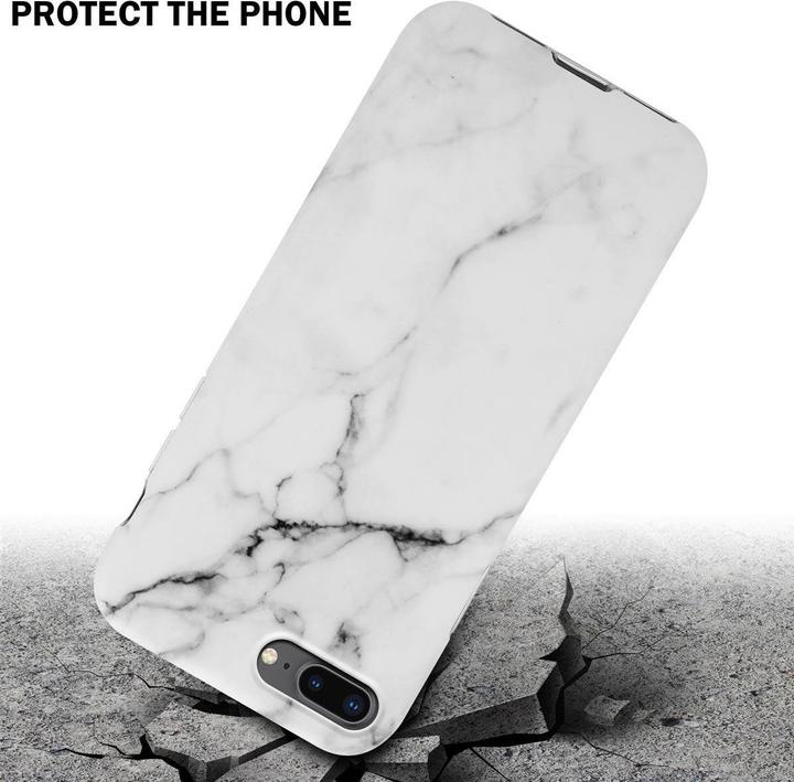 Productafbeelding Cadorabo IMD TPU kleurrijke marmeren hoes (Apple iPhone 7 Plus, Apple iPhone 7s Plus)