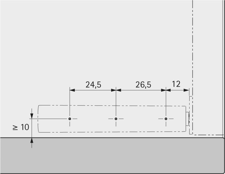 Produktbild Hettich Push-to-open Magnet zum Anschrauben
