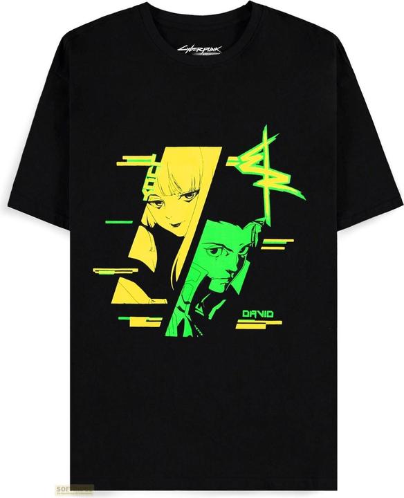 Actual product image Difuzed CyberPunk: Edgerunners - David & Lucy Short Sleeved T-shirt - M (M)