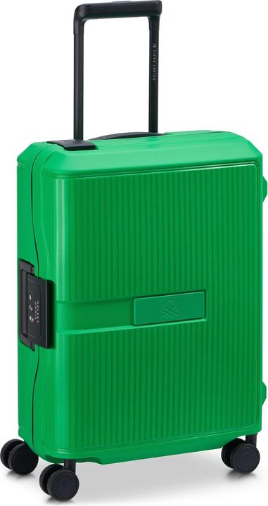 Actual product image Delsey x United Colors of Benetton Color Block Hardside 4-wheel cabin trolley 55 cm (36 l, Hand luggage (up to 50 litres))