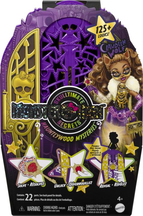 Produktbild Monster High Verborgene Schätze Clawdeen Puppe