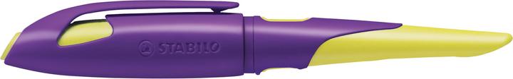 Produktbild STABILO EASYbirdy ergonomischer Schulfüller für Rechtshänder Standard-Feder (Gelb, Violett, 1 x)