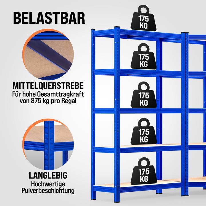 Immagine prodotto Monzana Scaffalature per carichi pesanti Scaffalature ad angolo