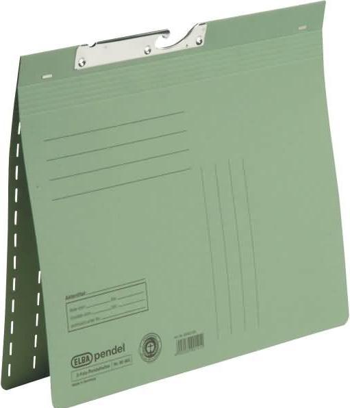 Produktbild Elba Zweifalz-Pendelhefter, DIN A4, Manilakarton, grün (A4, 1 x)