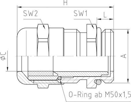 Produktbild Jacob MS-Kabelverschraubung