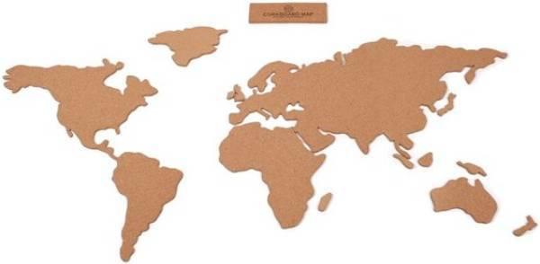 Produktbild Luckies Corkboard Map (100 x 45.5 cm)