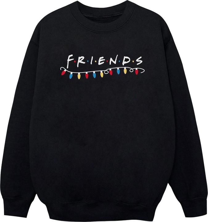 Actual product image Friends Girls Christmas Lights Sweatshirt (140, 146)