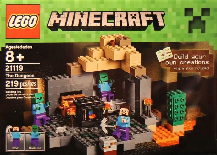 Image du produit LEGO Le donjon (21119, LEGO Minecraft)