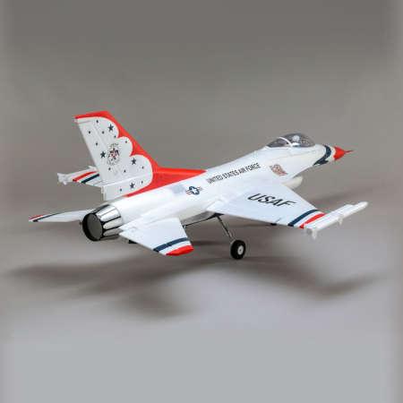 Immagine prodotto E-Flite FLIEGER F-16 THUNDERBIRD 813mm EP BNB mit AS3X/SAFE TECHNOLOGY BNF BASIC (Jet)