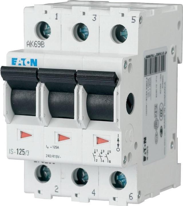 Actual product image Eaton Main switch