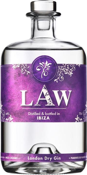 Immagine prodotto LAW Gin De Ibiza Premium Dry Gin (12 x 20 cl)