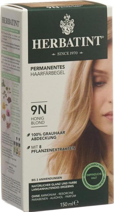 Produktbild Herbatint Haarfärbegel 9N Honigblond Gel (9N Honigblond)