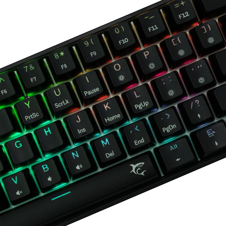 Actual product image White Shark GK-004131 Shinobi-2 Brown switch, Black US (US, Cable)