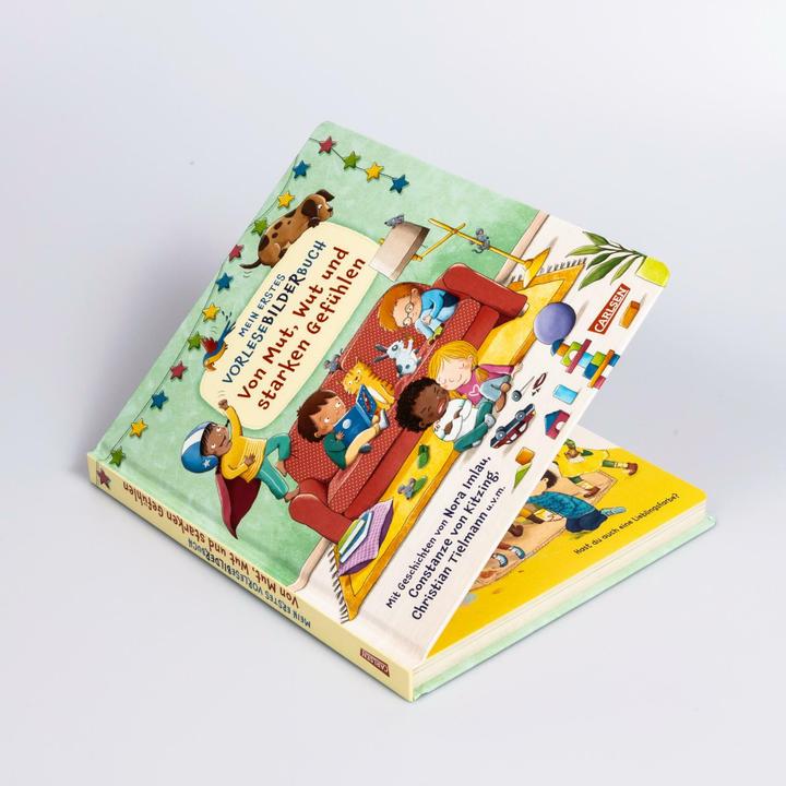 Actual product image Mein erstes Vorlese-Bilder-Buch: Von Mut, Wut und starken Gefühlen (German)
