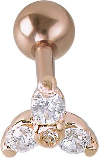 Produktbild Bijouteria Ohrpiercing (Edelstahl, Silber 925, PVD Beschichtung, Zirkonia)