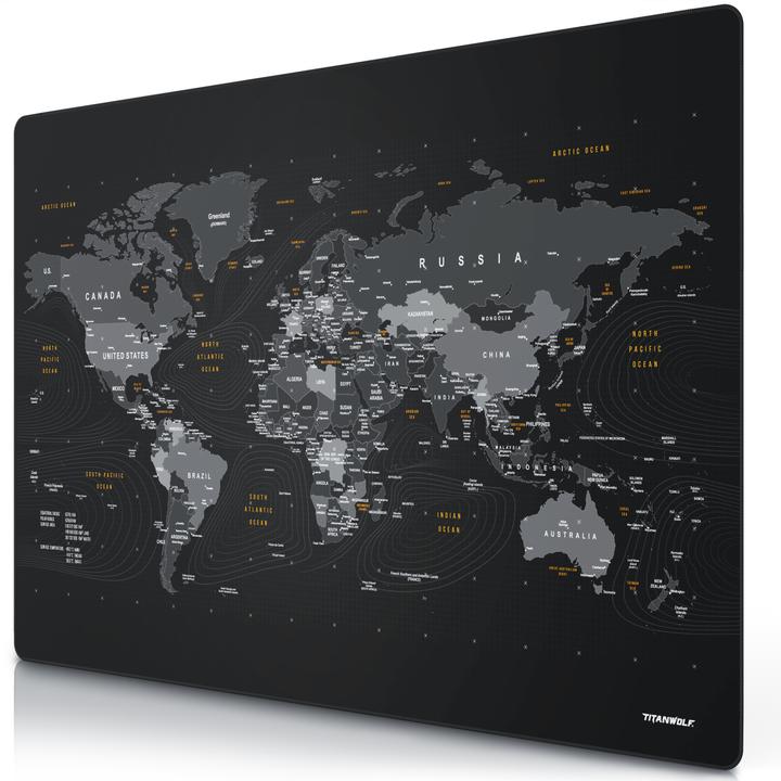 Image du produit Titanwolf Tapis de souris gaming, tapis de souris rapide XXXL, tapis de souris 1200 x 800 mm, vitesse et (XXL)