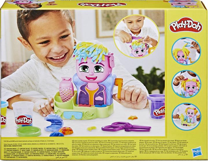 Actual product image Play-Doh Hair Styling Salon Wild Hairdresser