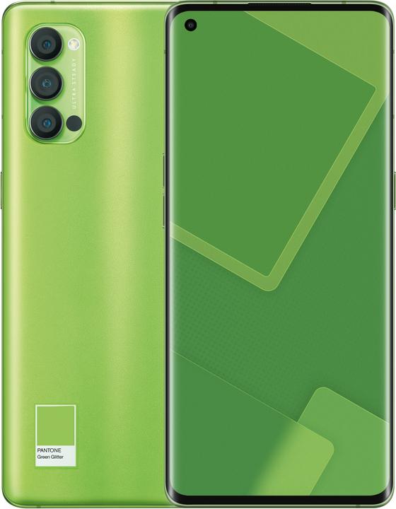 Image du produit OPPO Reno4 Pro 5G (256 Go, Green Glitter, 6.50", Double SIM, 48 Mpx, 5G)