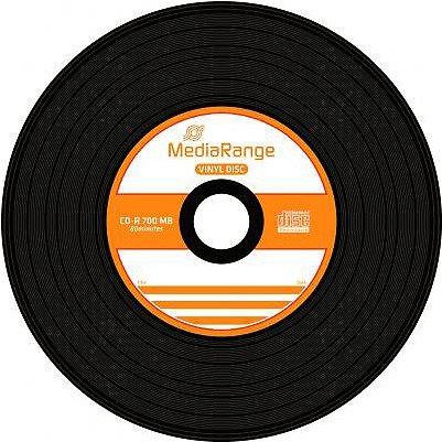 Produktbild MediaRange Vinyl-Look CD-R, 50er-Spindel (1 x)