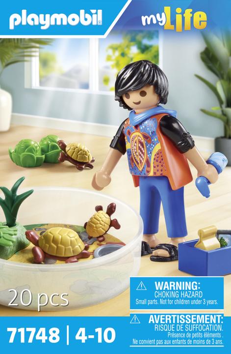 Actual product image Playmobil Turtle terrarium (71748, Playmobil My Life)