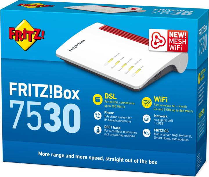 Produktbild AVM FRITZ!Box 7530 International / CH