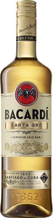 Actual product image Bacardi Carta Oro (1 x 70 cl)