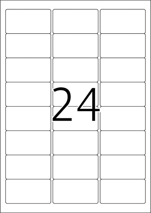 Actual product image Herma Weatherproof address labels A4