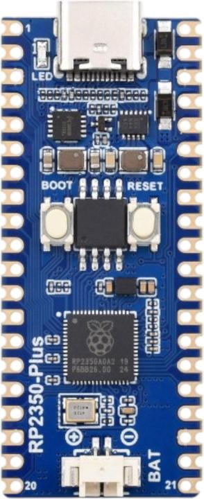 Actual product image WaveShare RP2350-Plus Raspberry Pi Pico basierter MCU mit 4MB Flash