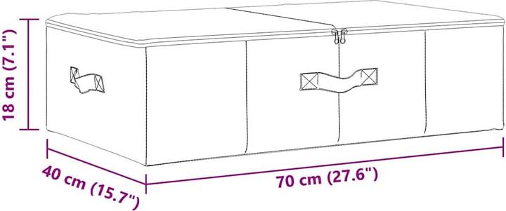 Immagine prodotto VidaXL Boone (70 x 40 x 18 cm)