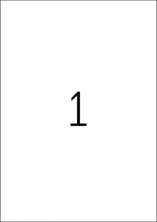Immagine prodotto HERMA Etichette rimovibili A4